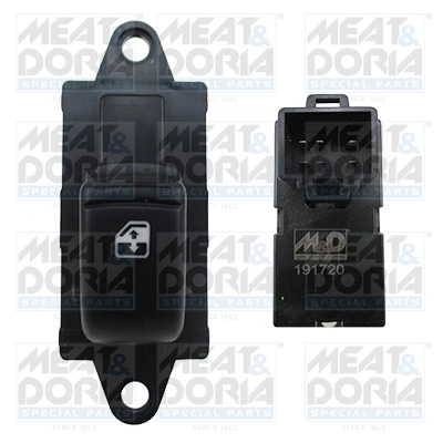 Switch, window regulator